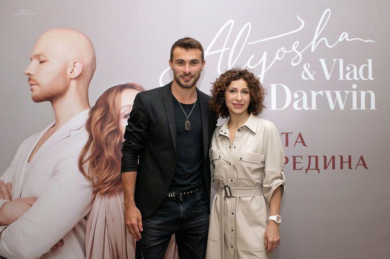 Александр Прохоров и Надежда Матвеева на концерте «Золотая середина»