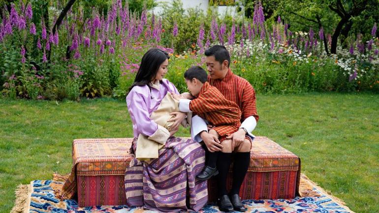 Король и королева Бутана