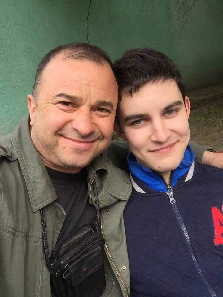 Виктор Паавлик с младшим сыном