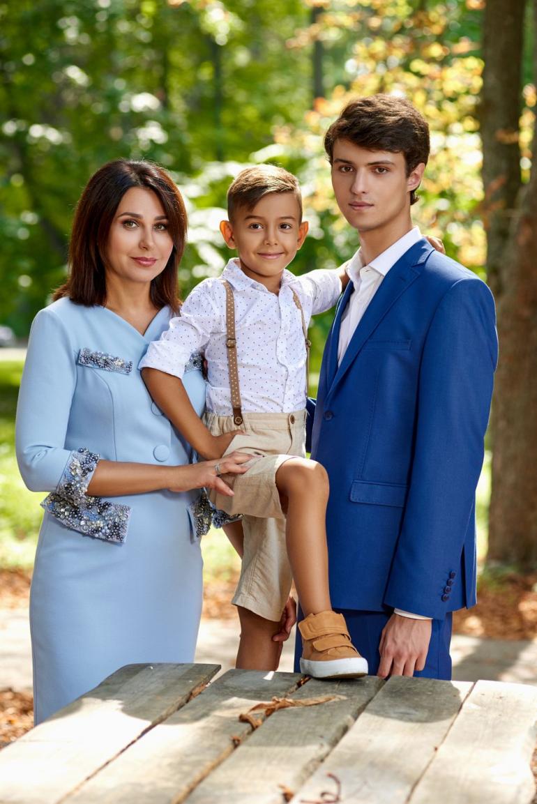 Наталя Мосейчук із синами