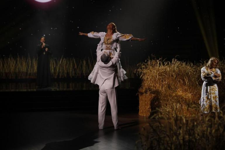 Выступление Ольги Фреймут в 6-м эфире Танців з зірками