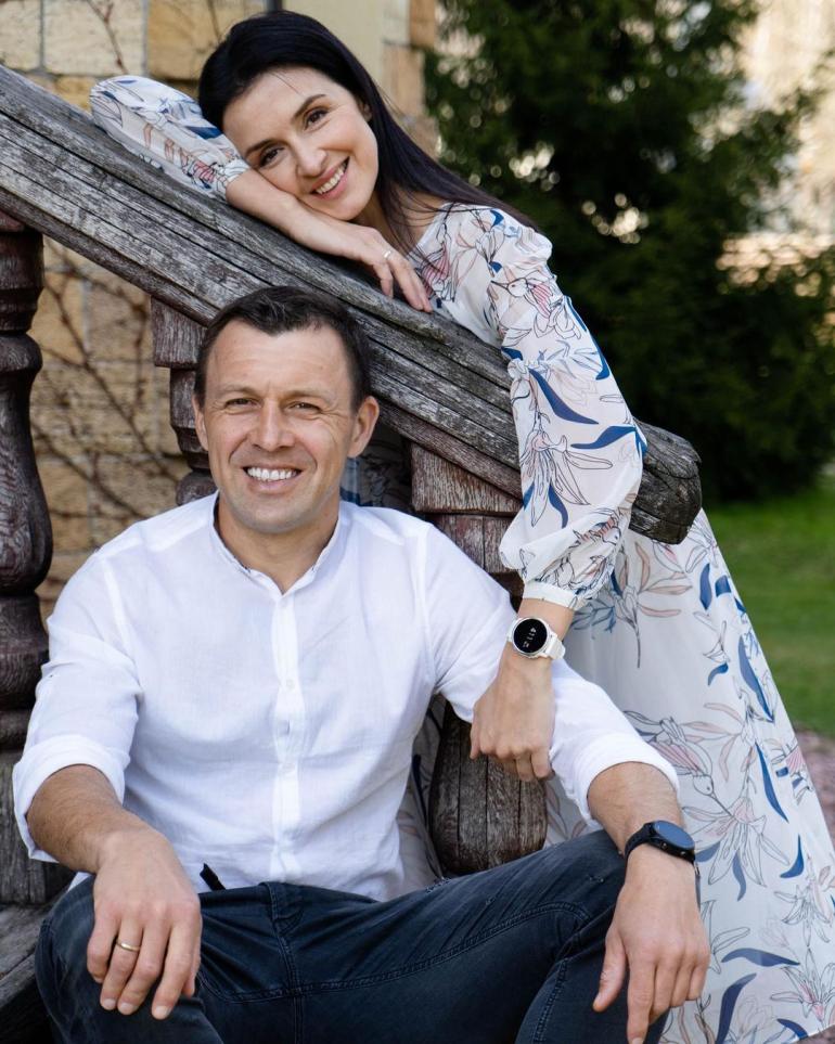 Валентина Хамайко с мужем Андреем Онистратом