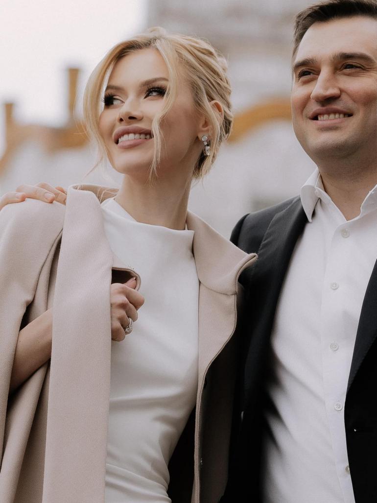 Вікторія Апанасенко з чоловіком Олександром Борняковим