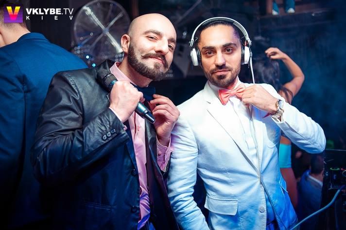 Грант Варданян і Dj Starkov у київському клубі Delux, 2015 рік