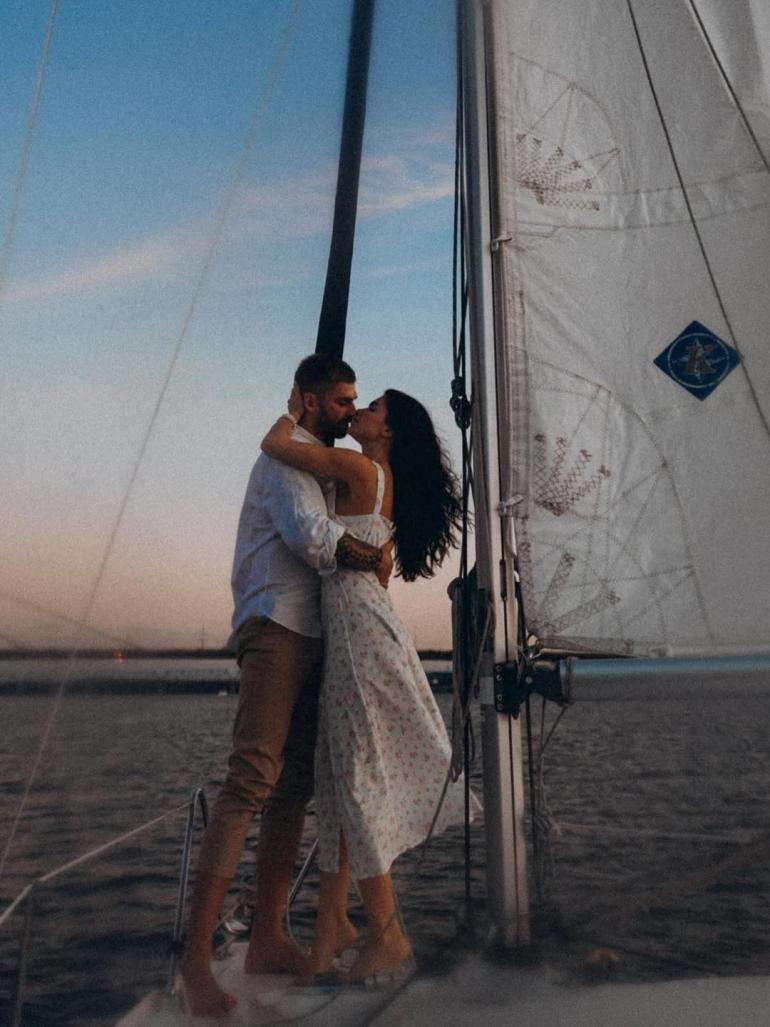 Андрій Рибак з дружиною Аліною Смірновою