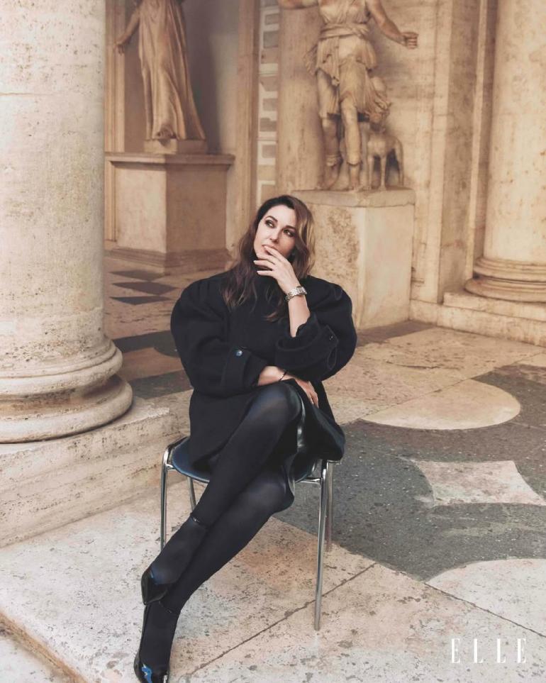 Моніка Беллуччі в Капітолійському музеї Риму