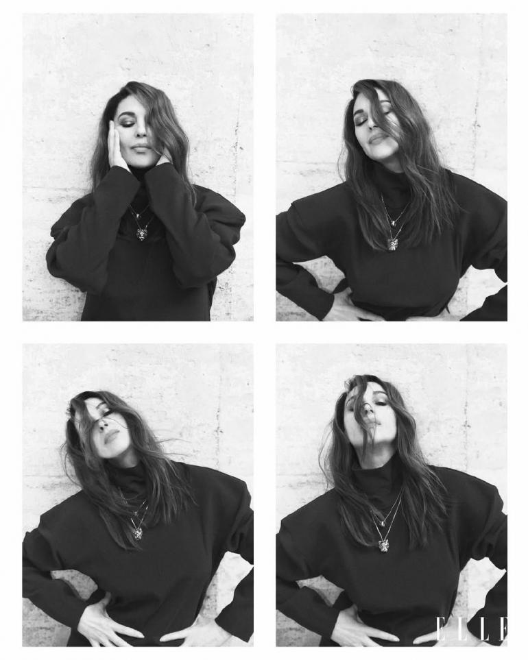 Моніка Беллуччі в Капітолійському музеї Риму  