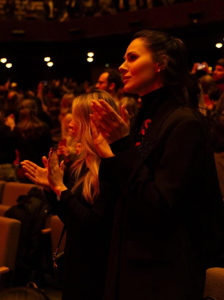 Маша Єфросиніна на прем'єрі фільму "Сліди"