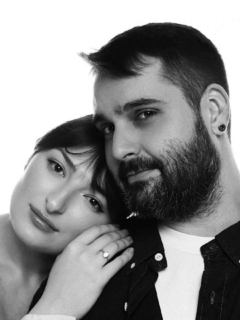 Анастасія Оруджова з нареченим Русланом