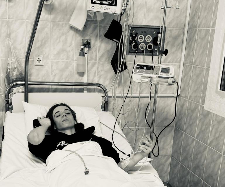 Старший син Даші Малахової Матяш