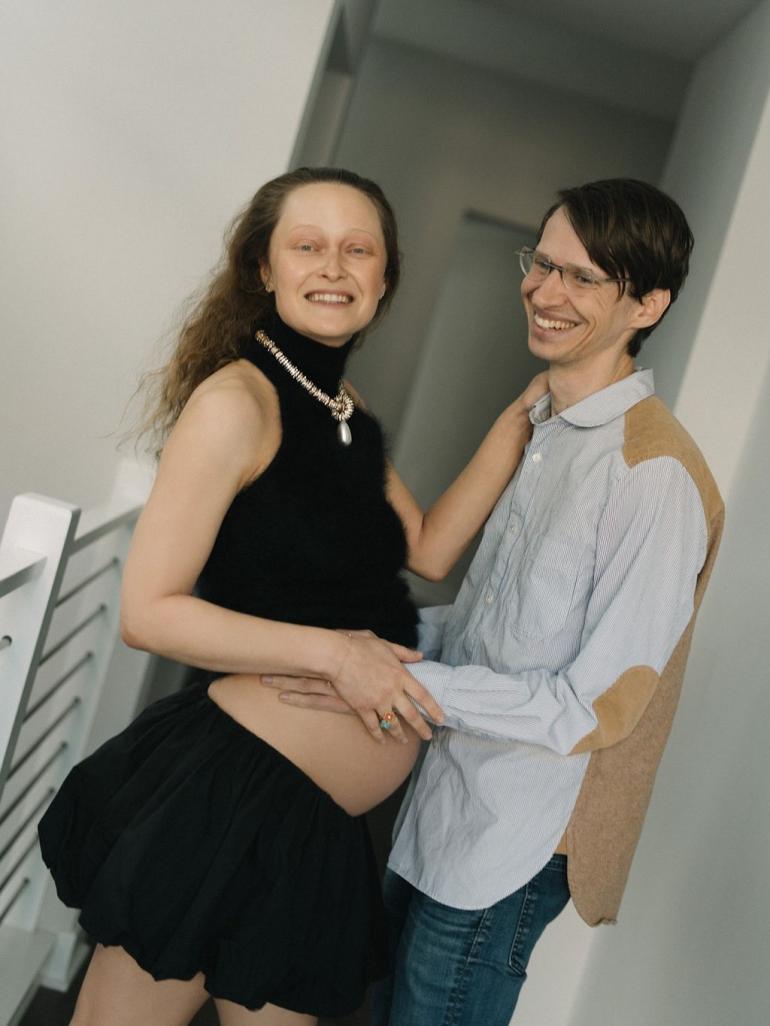 Даша Шаповалова з чоловіком Давідом Ліберманом