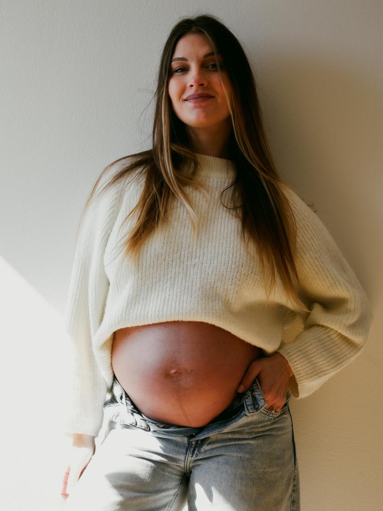 Вагітна Ольга Харлан