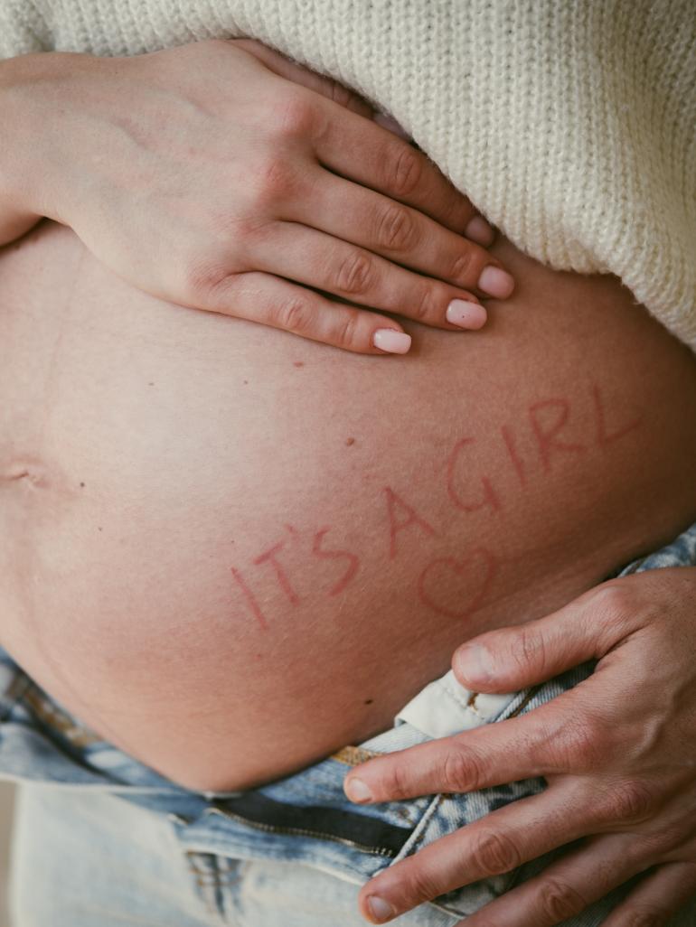 Вагітна Ольга Харлан