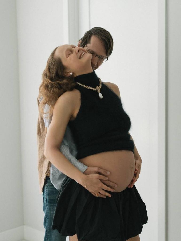 Даша Шаповалова з чоловіком Давідом Ліберманом