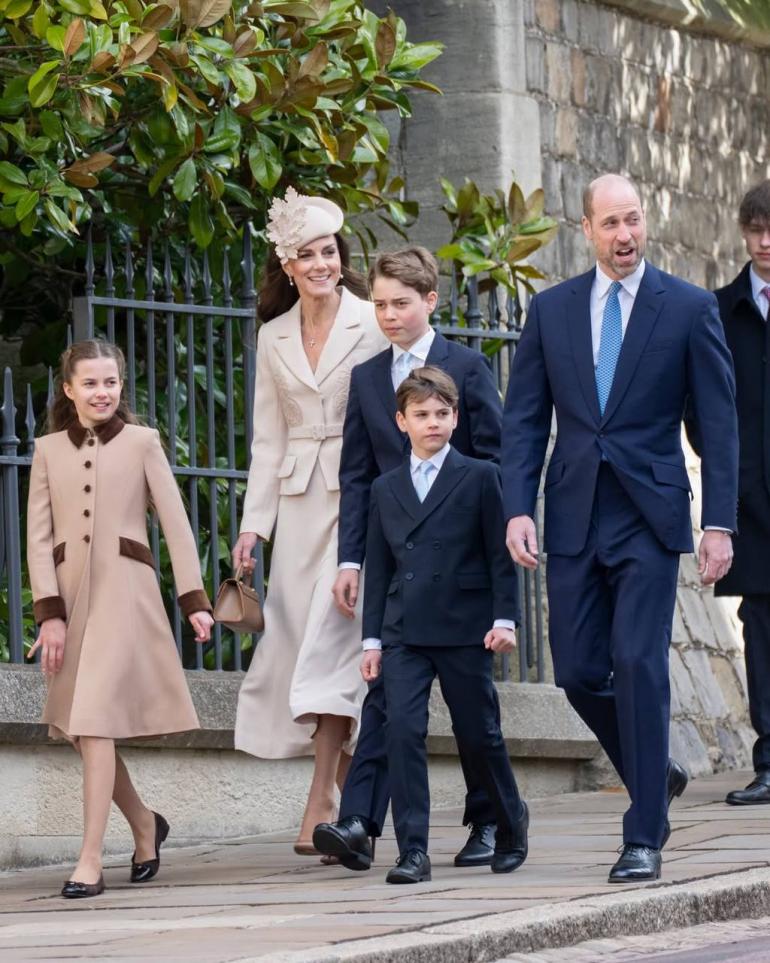 Принц Вільям з Кейт Міддлтон і дітьми