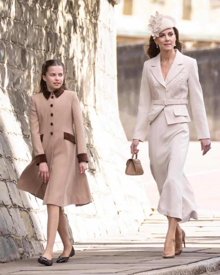 Кейт Міддлтон з донькою Шарлоттою