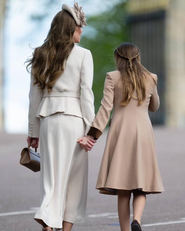 Кейт Міддлтон з донькою Шарлоттою