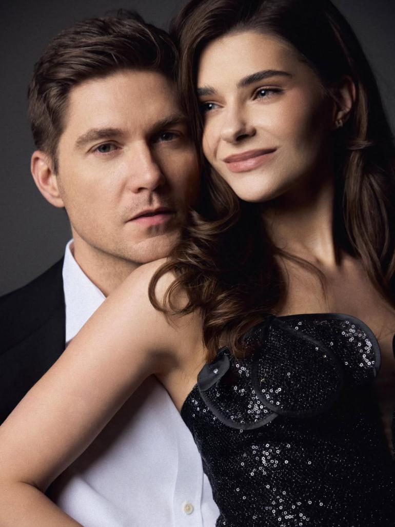 Володимир Остапчук  із дружиною Катериною Полтавською 