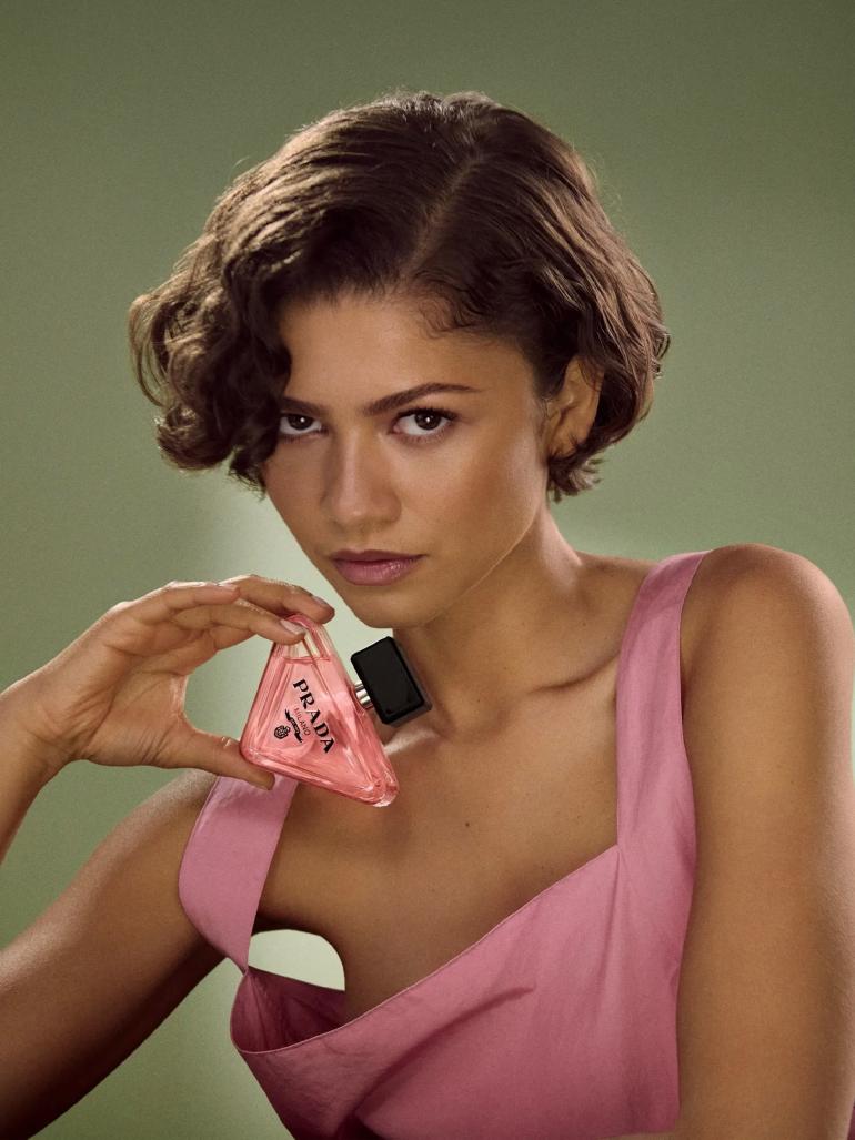 Зендея з парфумами Prada Beauty 