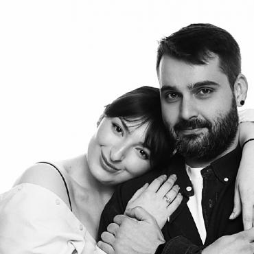 Анастасія Оруджова з чоловіком