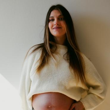 Вагітна Ольга Харлан