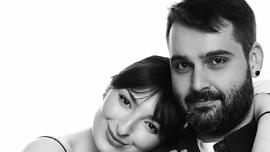 Анастасія Оруджова з чоловіком