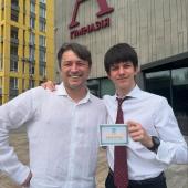 Сергій Притула з сином Дмитром